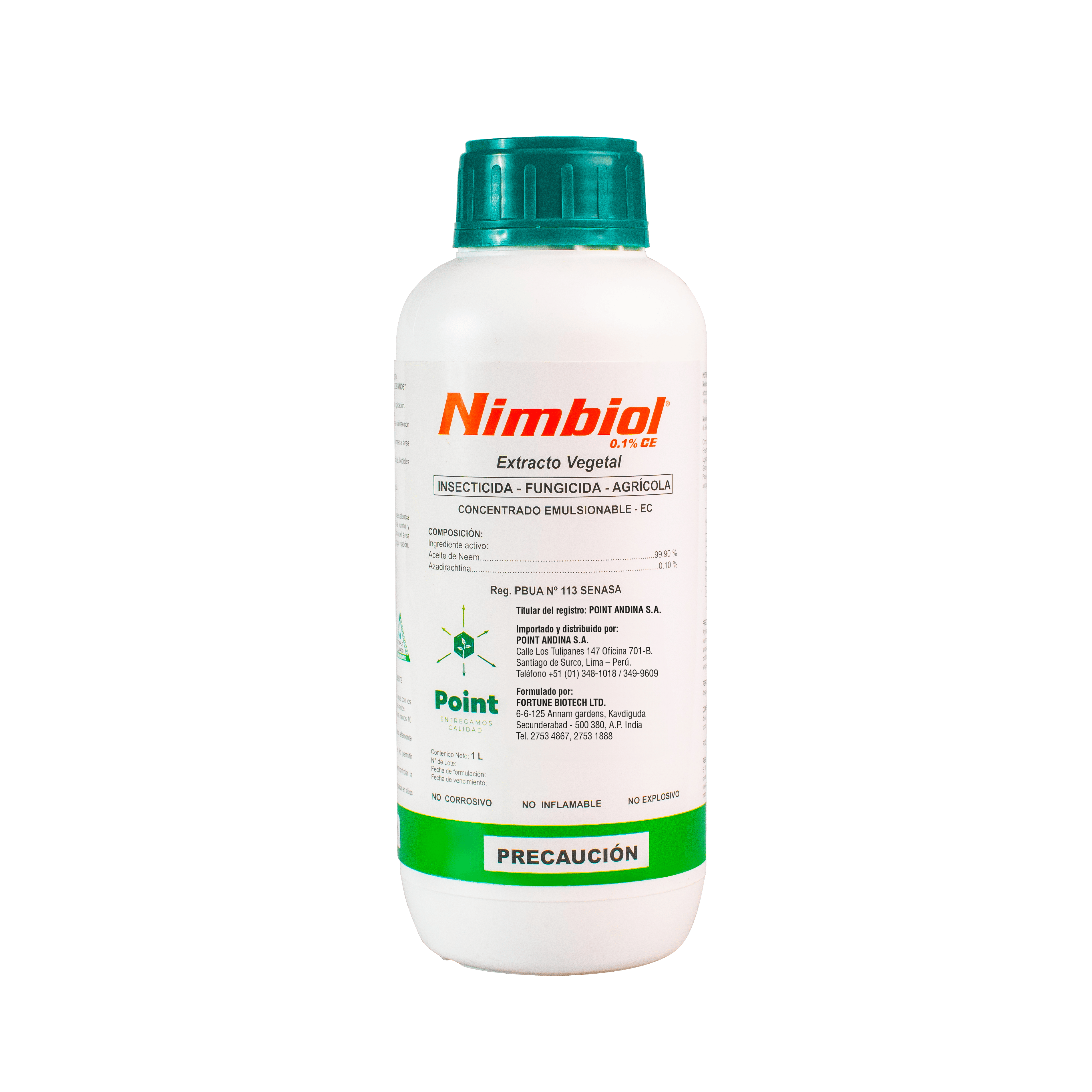 Nimbiol, Aceite de Neem + Azadirachtina
