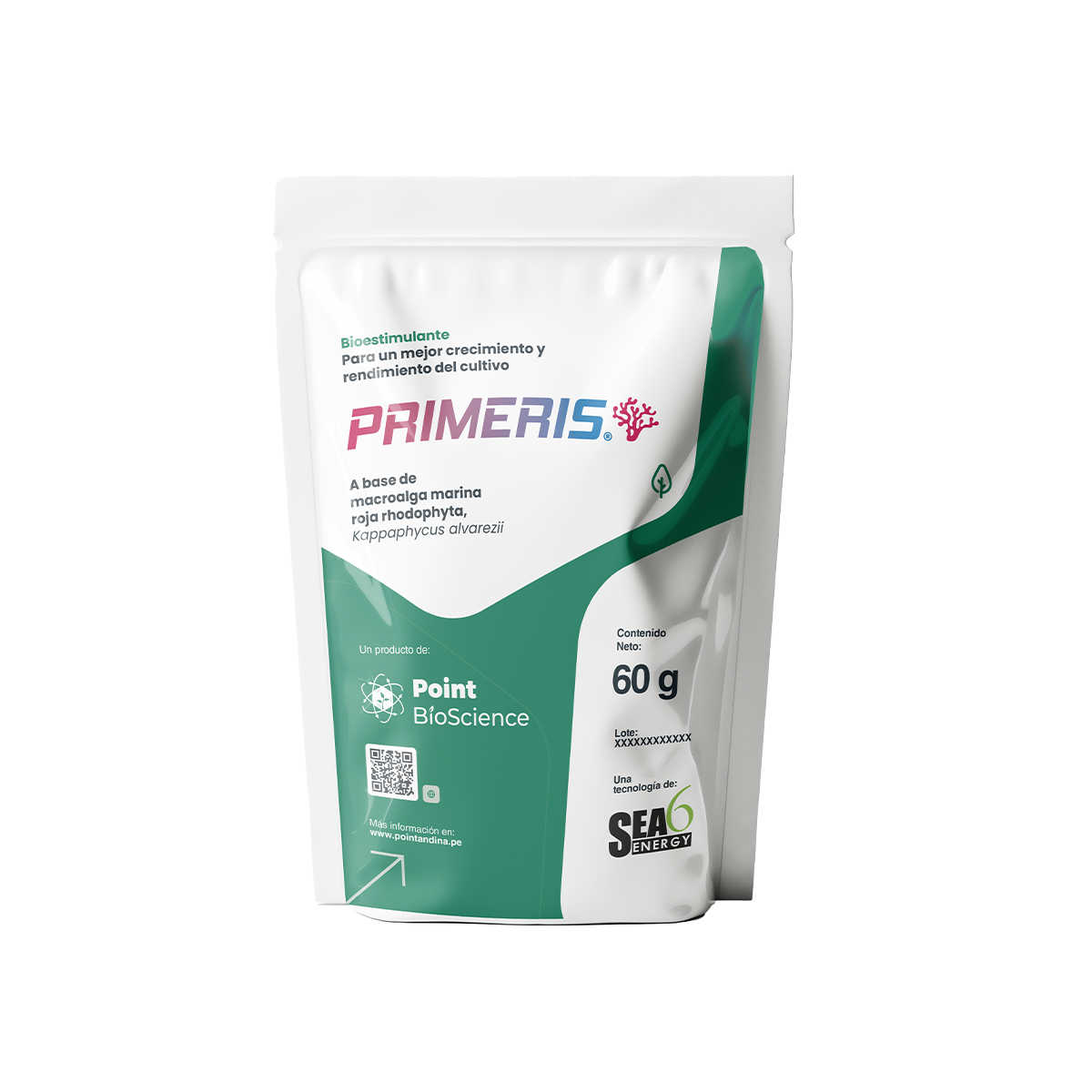 Primeris, macroalga roja